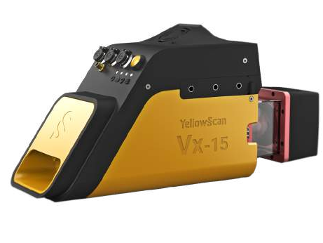 Yellowscan Vx15系列無(wú)人機(jī)機(jī)載Lidar系統(tǒng)